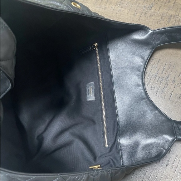 YSL SAINT LAURENT ICARE MAXI SHOPPING IN QUILTED LAMBSKIN BLACK - Picture 3 of 14